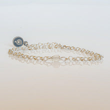 Load image into Gallery viewer, Moonstone A+ Delicate Silver Bracelet for Women "Intuition"