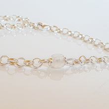 Load image into Gallery viewer, Moonstone A+ Delicate Silver Bracelet for Women "Intuition"
