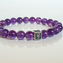 Load image into Gallery viewer, Amethyst Bracelet for Men - Spiritual Stone Jewelry Fashion 2023