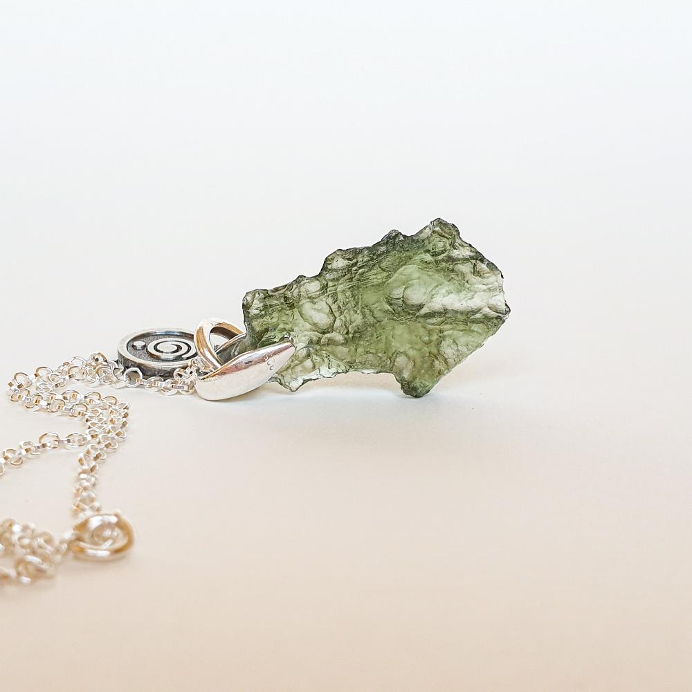 Legendary Moldavite from Czech republic "Stone of Greatness"