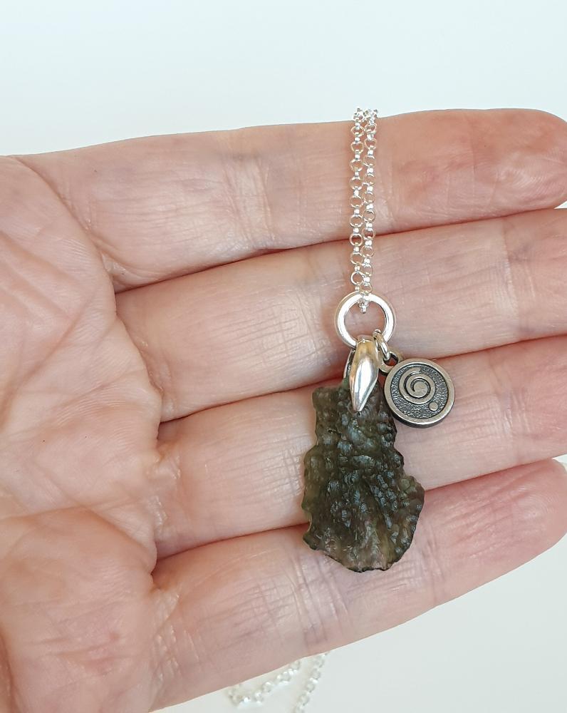 Legendary Moldavite from Czech republic "Stone of Greatness"