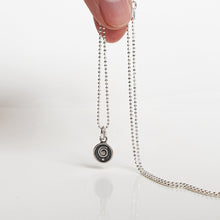 Load image into Gallery viewer, Medallion with chain "Happiness", silver 925