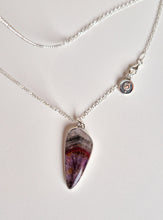 Load image into Gallery viewer, Super 7 Solid Silver 925 Necklace "Melody Stone"