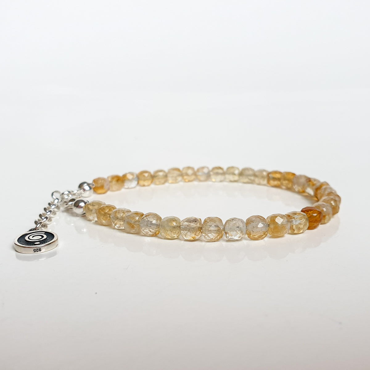 Citrine Bracelet for Women with Silver 925 "Stone of Abundance" - Petit Secret