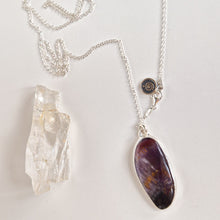 Load image into Gallery viewer, Super 7 Silver 925 Necklace for Women "Melody Stone"