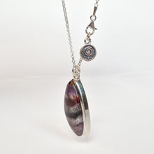 Load image into Gallery viewer, Super 7 Solid Silver 925 Necklace "Melody Stone"