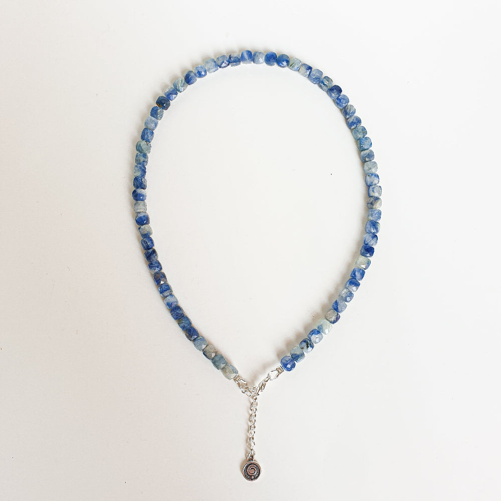 Kyanite A+ from Brasil Silver 925 Necklace "Elevation"