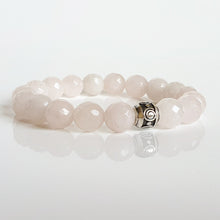 Load image into Gallery viewer, Pink Quartz Silver 925 Bracelet for Women "Tenderness"