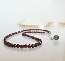 Load image into Gallery viewer, Red Garnet Beads Necklace for Women's - Elegant Jewelry Fashion 2023