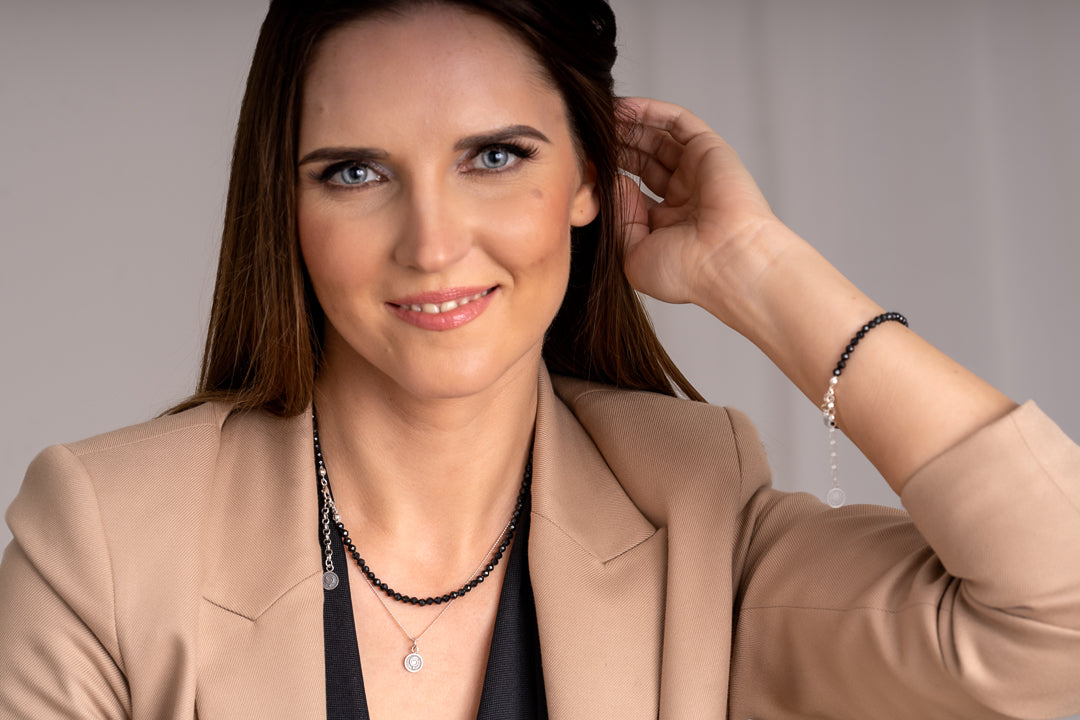 Špinelio sidabro 925 vėrinys "Augimas" - Petit Secret