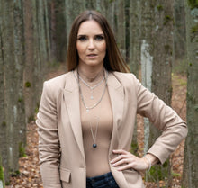 Load image into Gallery viewer, Moonstone Silver Bracelet for Women "Intuition" - Petit Secret