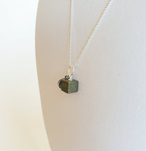 Load image into Gallery viewer, Pyrite Pendant with Chain for Women Silver 925 "Positive vibe"