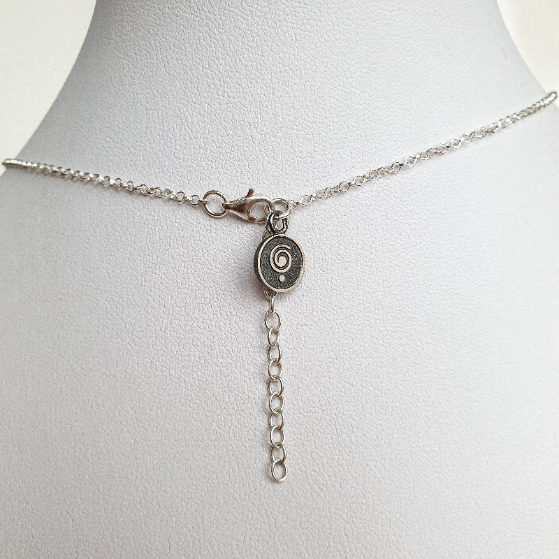 Delicate Kyanite A+ from Brasil Silver Pendant "Elevation"