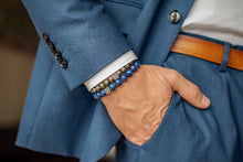 Load image into Gallery viewer, Pirito sidabro 925 apyrankė vyrams "Pozityvas"